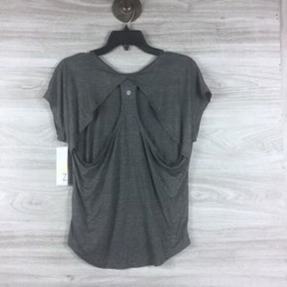 Z by Zella Girl Open Back Tee - Picture 4 of 6